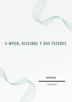 3-MPCD, glicidol y sus ésteres 