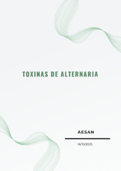 TOXINAS DE ALTERNARIA