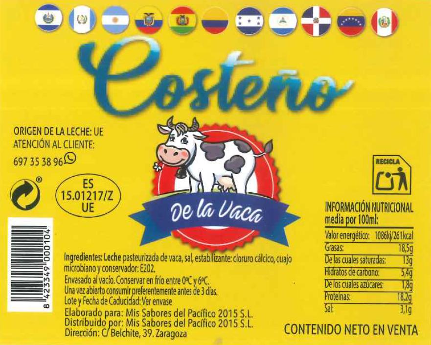Imagen 4 de quesos de la marca De la vaca
