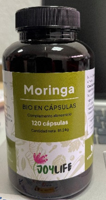 Imagen del producto Moringa en cápsulas de la marca Joylife