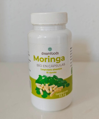 Imagen del producto Moringa Bio en cápsulas de la marca Dreamfoods